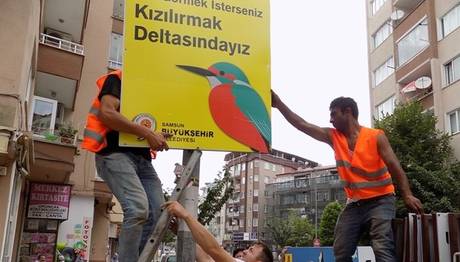 BAFRA, İSHAKLI VE GENÇLİKTE KUŞ PANOLARI