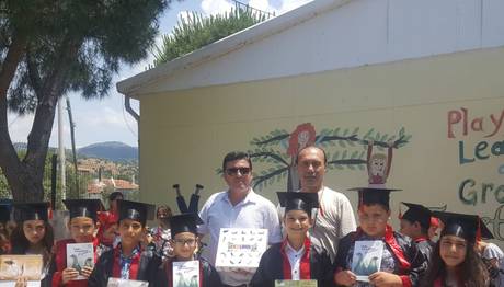 Trakuştan öğrencilere destek 