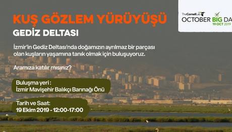 Gediz Deltası Kuş Gözlem Yürüyüşü 