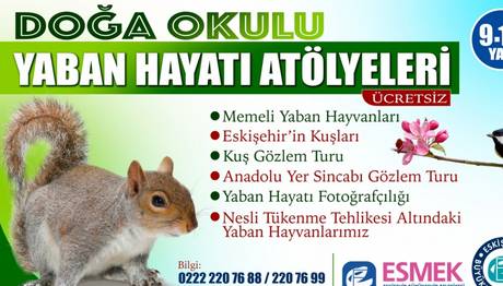Esmek Doğa Okulu Başlıyor