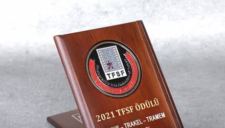 Trakus Tramem Trakel 2021 TFSF Ödülünü  Aldı