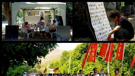 ULUSLARARASI İZCİ KAMPINDA KUŞ GÖZLEMCİLİĞİ STANDI