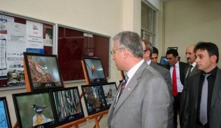 Erzurum Ovasının Kuşları Gümüşhane Üniversitesinde Sergileniyor