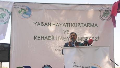 İlk Yaban Hayatı Kurtarma ve Rehabilitasyon Merkezimiz Açıldı