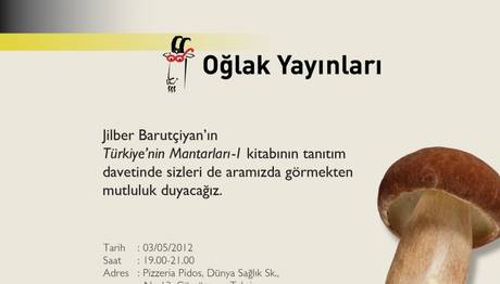 Mantarlar kitap oldu