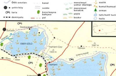 Çöle dönen Akşehir Gölü