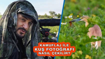 Kamuflaj İle Fotoğrafı Çekimi
