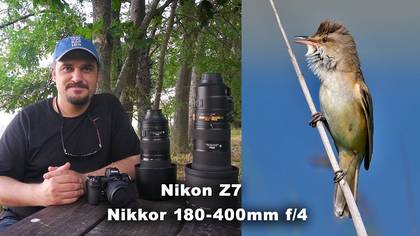 Nikon Z7 ve Nikon 180-400mm